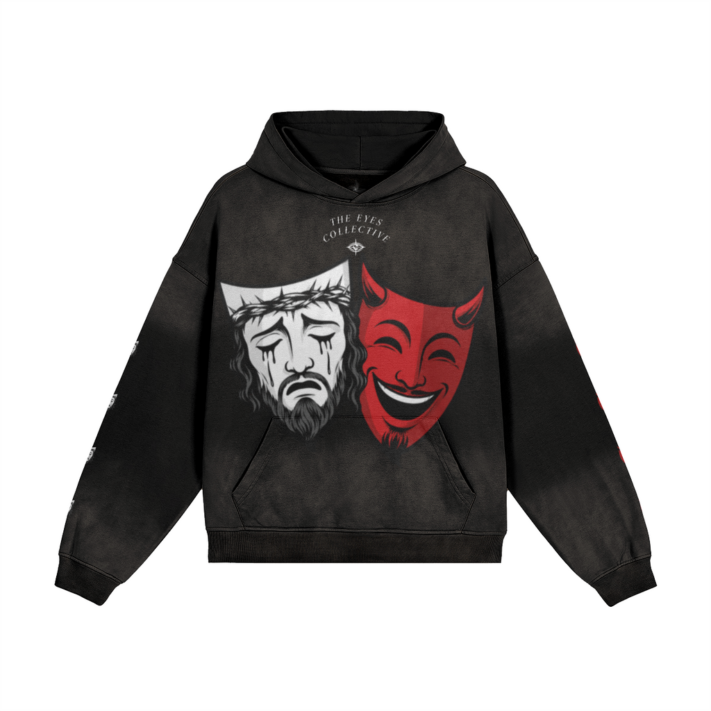The Last Laugh Hoodie, front view